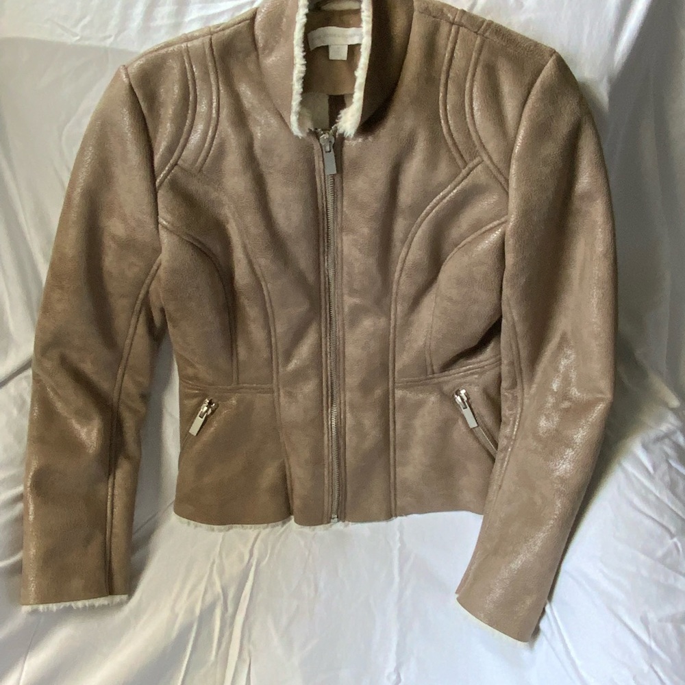 New York and Company Faux Shearling Jacket